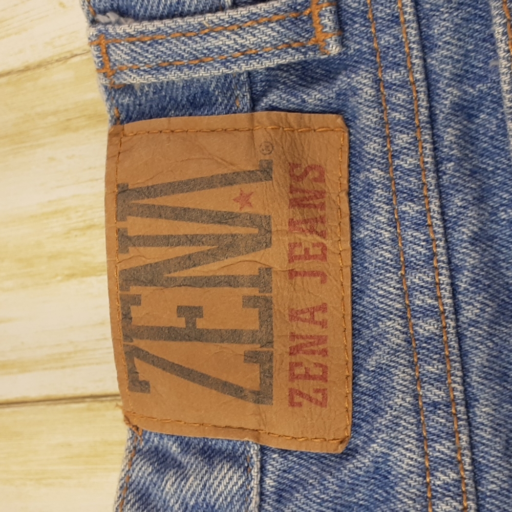 Vintage Zena High Rise Jean Shorts Size 18 Missy - Picture 10 of 13